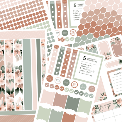 Silk + Sonder Monthly Sticker Pack