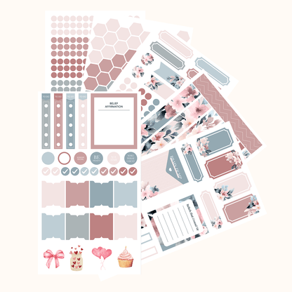 Silk + Sonder Monthly Sticker Pack