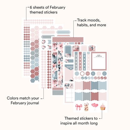 Silk + Sonder Monthly Sticker Pack