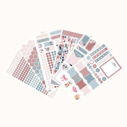 Silk + Sonder Monthly Sticker Pack