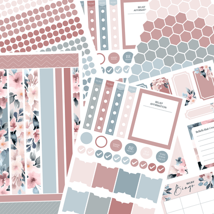 Silk + Sonder Monthly Sticker Pack