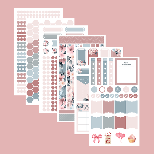 Silk + Sonder Monthly Sticker Pack