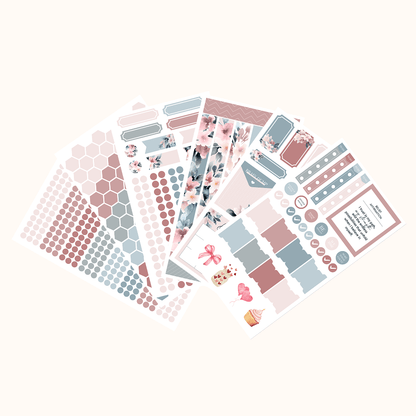 Silk + Sonder Monthly Sticker Pack