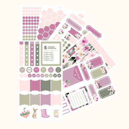 Silk + Sonder Monthly Sticker Pack