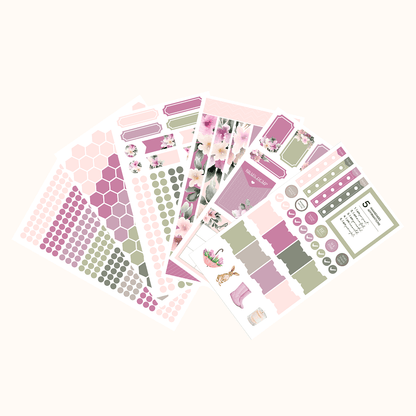 Silk + Sonder Monthly Sticker Pack