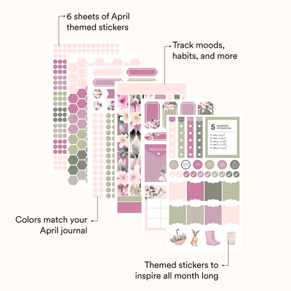 Silk + Sonder Monthly Sticker Pack