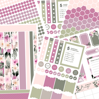 Silk + Sonder Monthly Sticker Pack