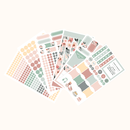 Silk + Sonder Monthly Sticker Pack