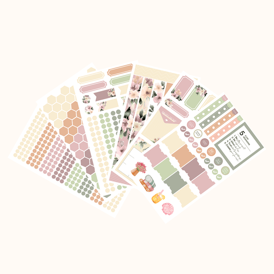 Silk + Sonder Monthly Sticker Pack