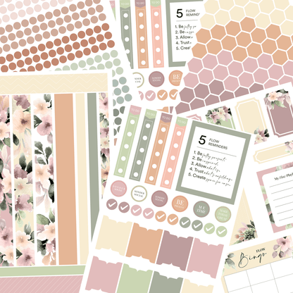Silk + Sonder Monthly Sticker Pack
