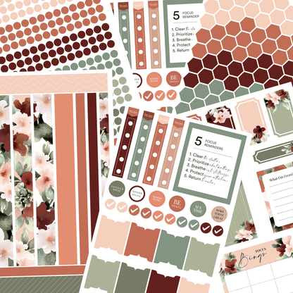Silk + Sonder Monthly Sticker Pack