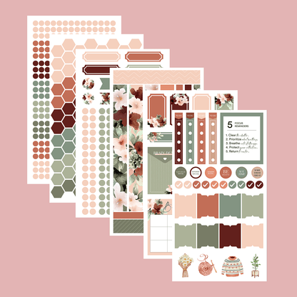 Silk + Sonder Monthly Sticker Pack