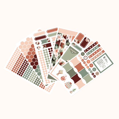Silk + Sonder Monthly Sticker Pack