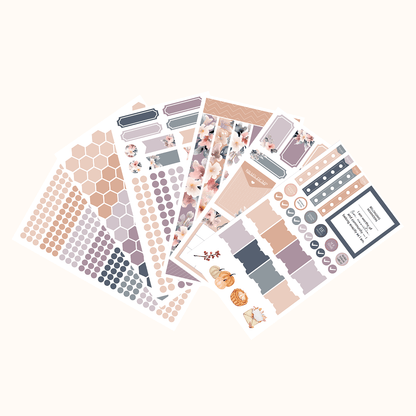 Silk + Sonder Monthly Sticker Pack