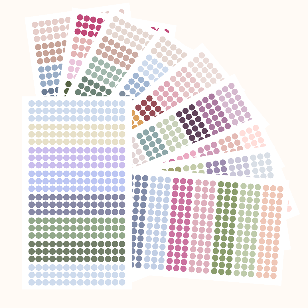 Silk + Sonder Mood Tracker Sticker Set