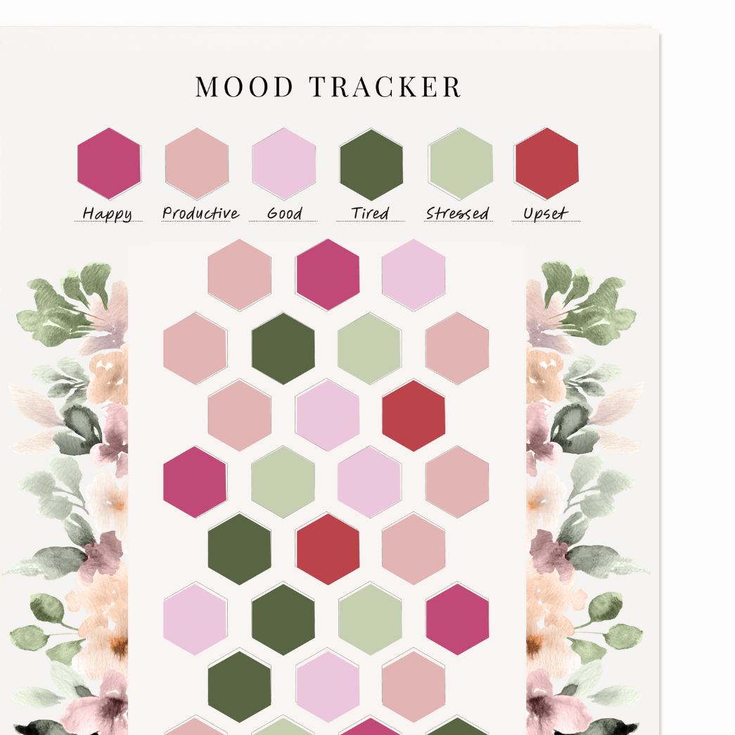 Silk + Sonder Mood Tracker Sticker Set