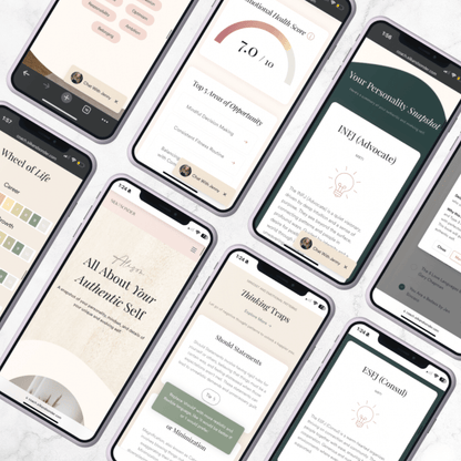 Silk + Sonder Personalized Self Care Plan