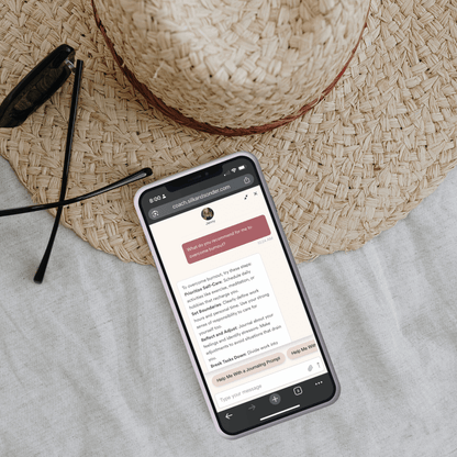 Silk + Sonder Personalized Self Care Plan