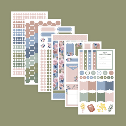 Silk + Sonder Prosperity Stickers By The Sheet
