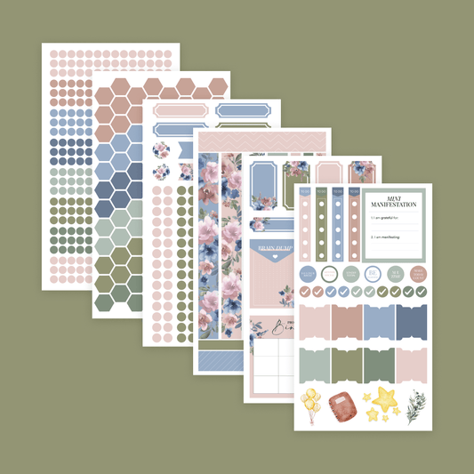 Silk + Sonder Prosperity Stickers By The Sheet