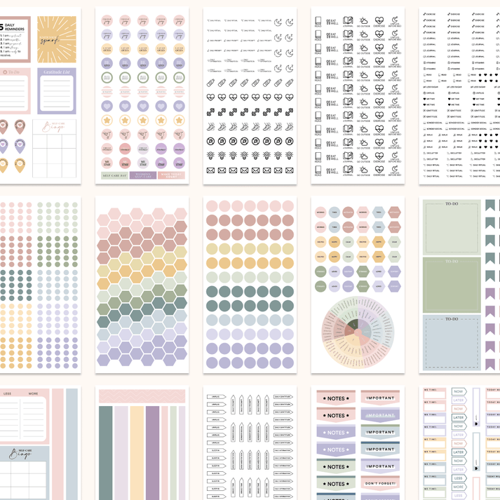 Silk + Sonder Sticker Set (2000+ stickers)