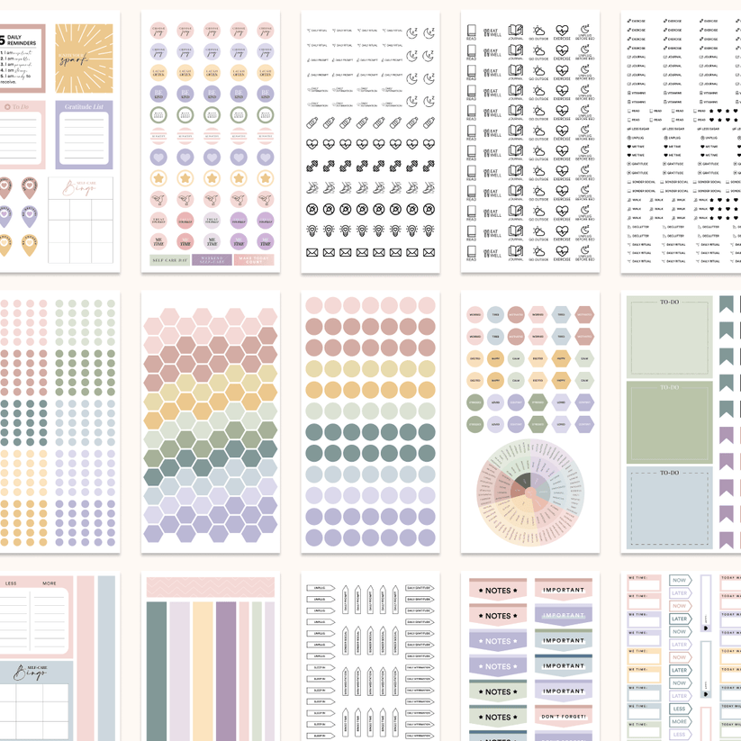 Silk + Sonder Sticker Set (2000+ stickers)