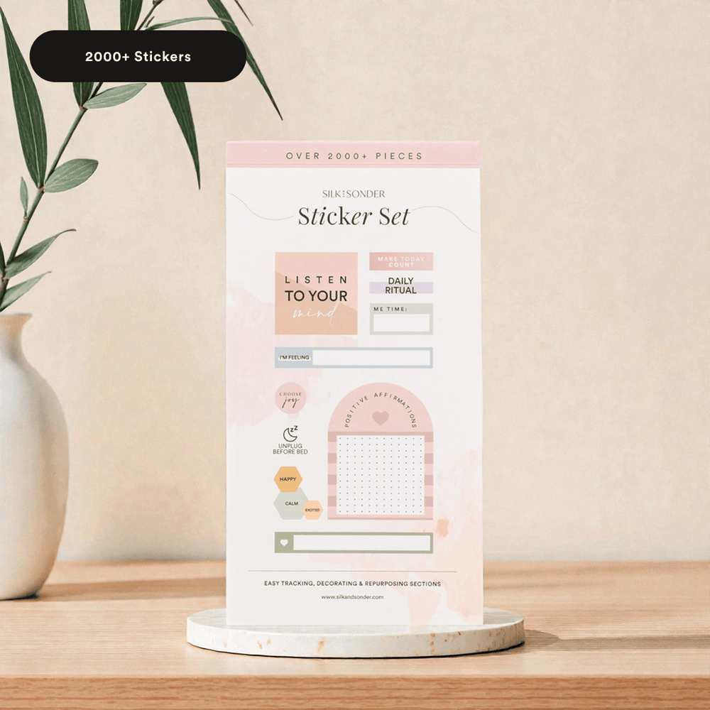 Silk + Sonder Silk + Sonder Sticker Set (2000+ stickers)