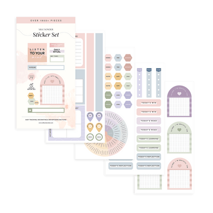 Silk + Sonder Silk + Sonder Sticker Set (2000+ stickers)