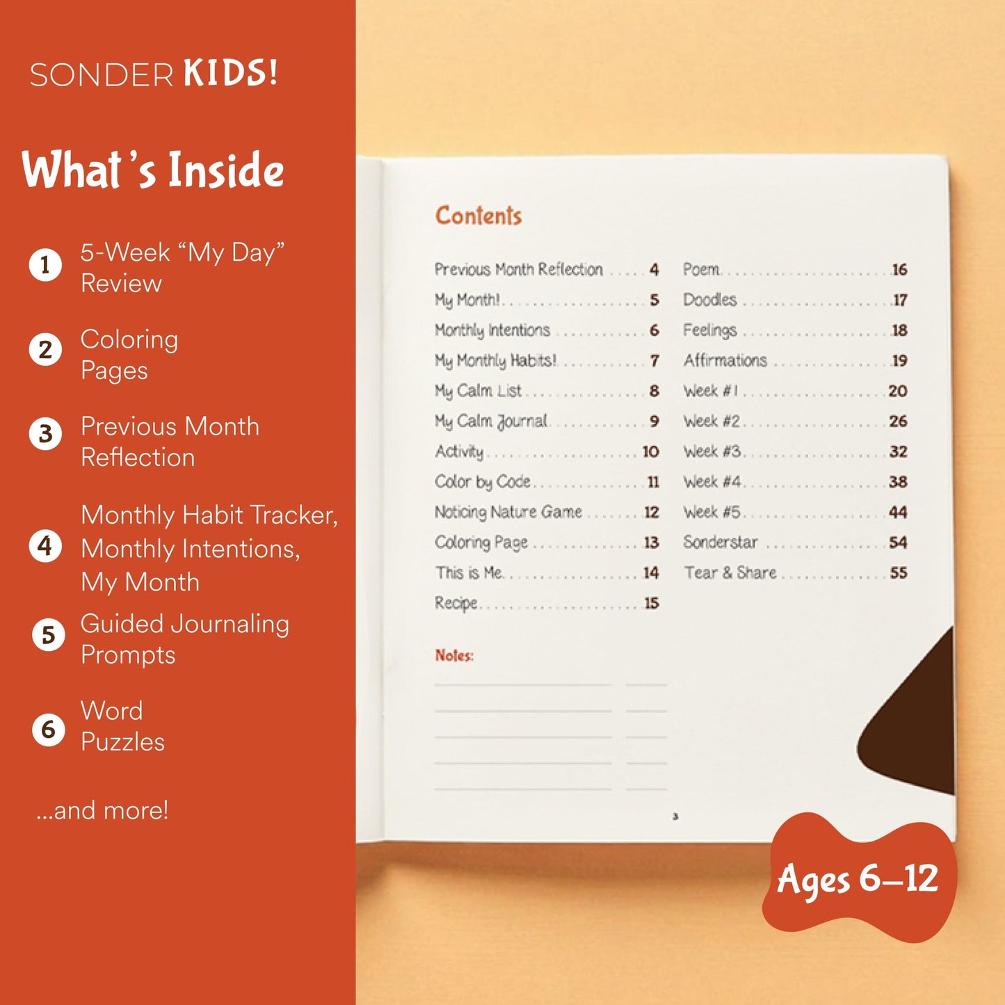 Silk + Sonder Sonder Kids Journal - Calm