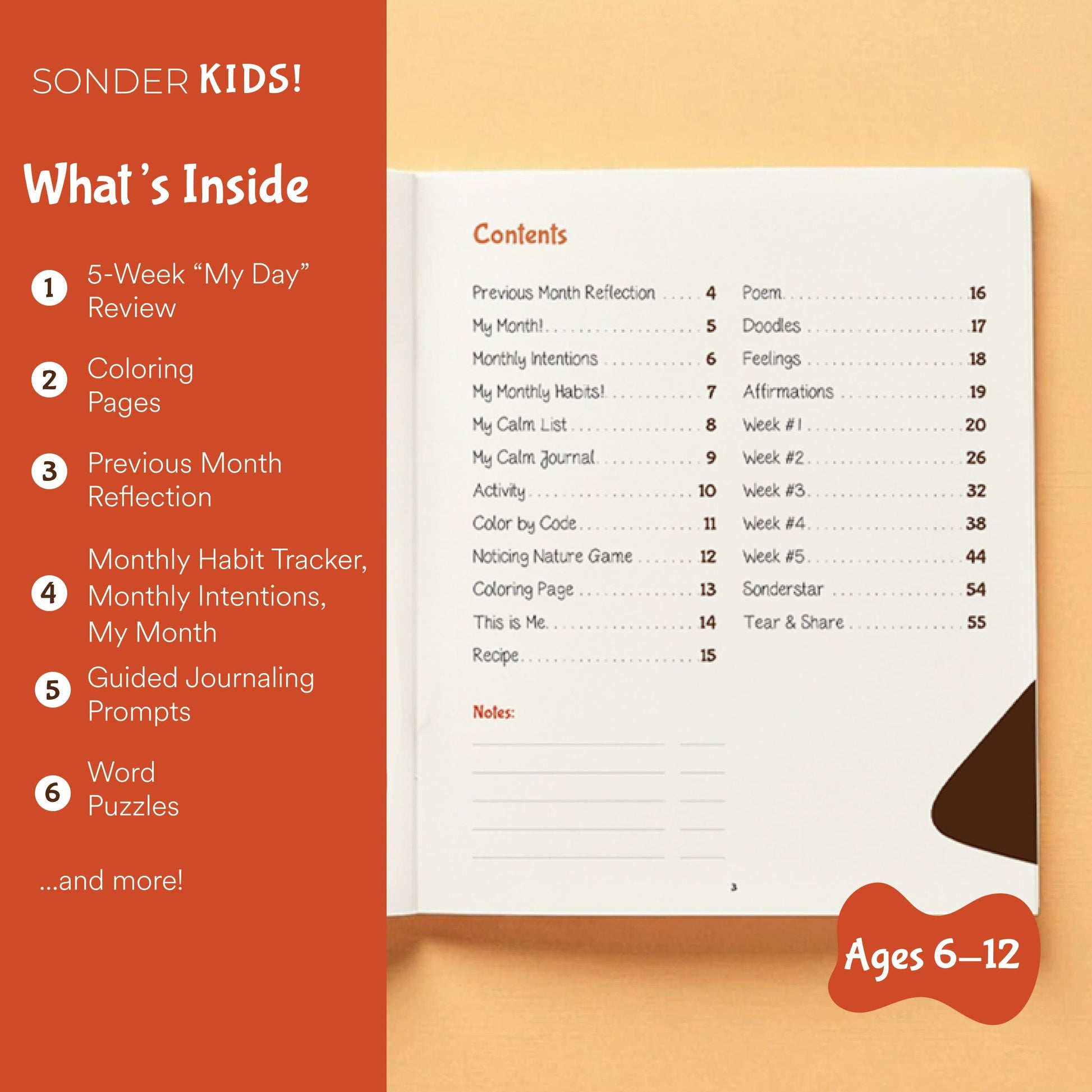 Silk + Sonder Sonder Kids Journal - Calm