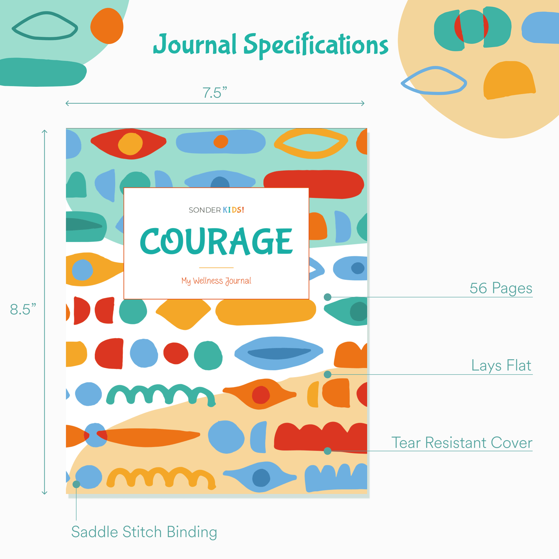 Silk + Sonder Sonder Kids Journal - Courage