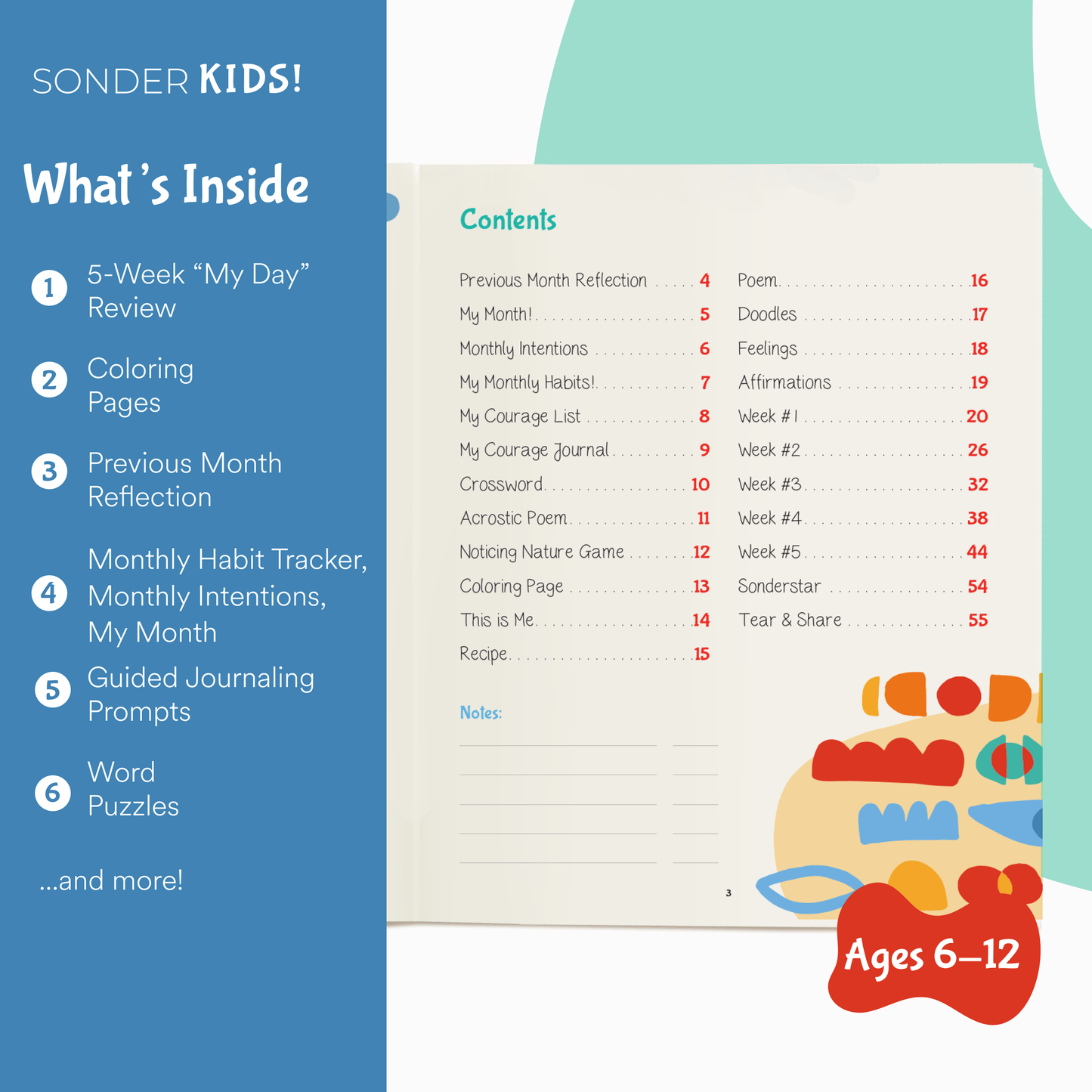 Silk + Sonder Sonder Kids Journal - Courage
