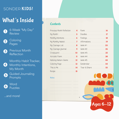 Silk + Sonder Sonder Kids Journal - Courage