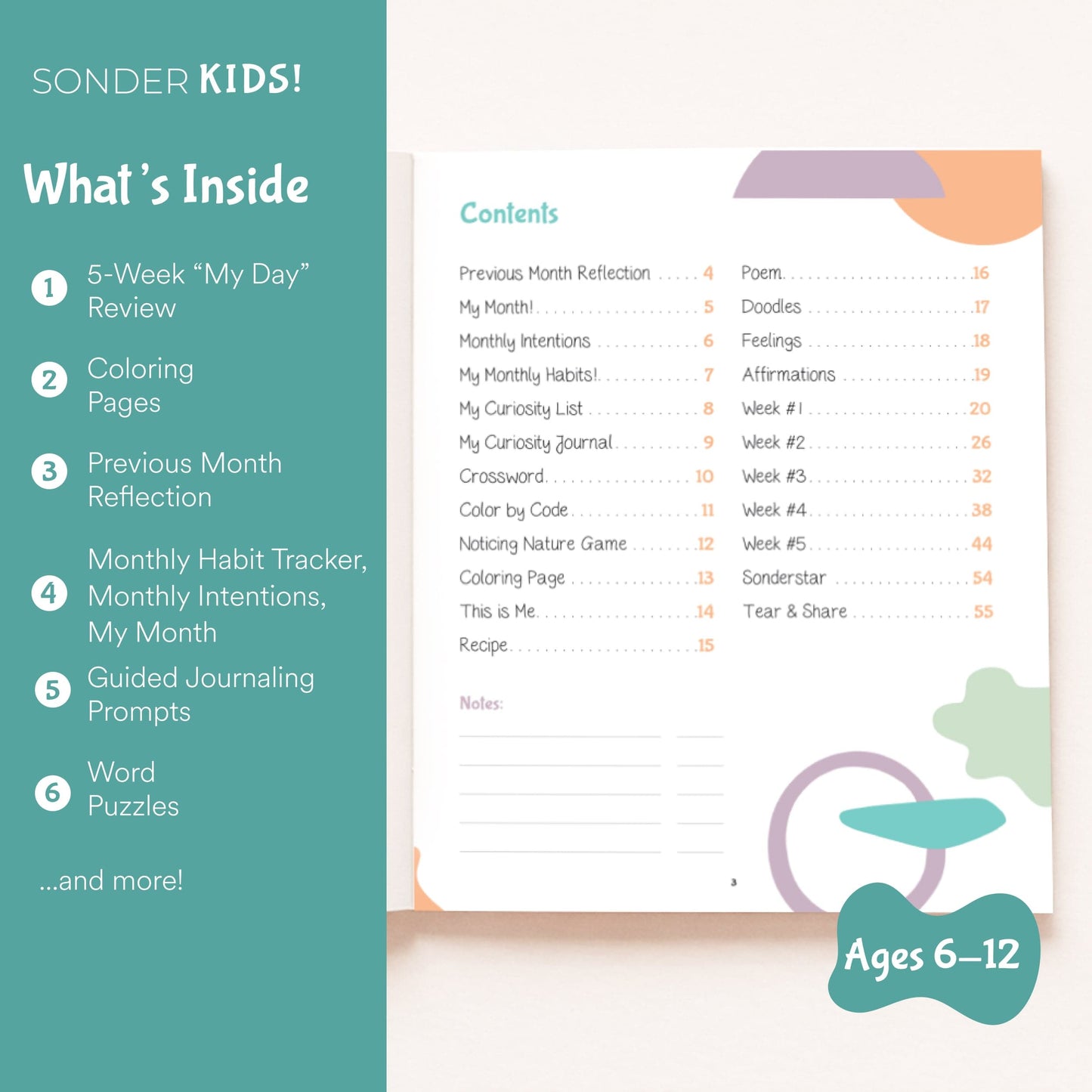 Silk + Sonder Sonder Kids Journal - Curiosity