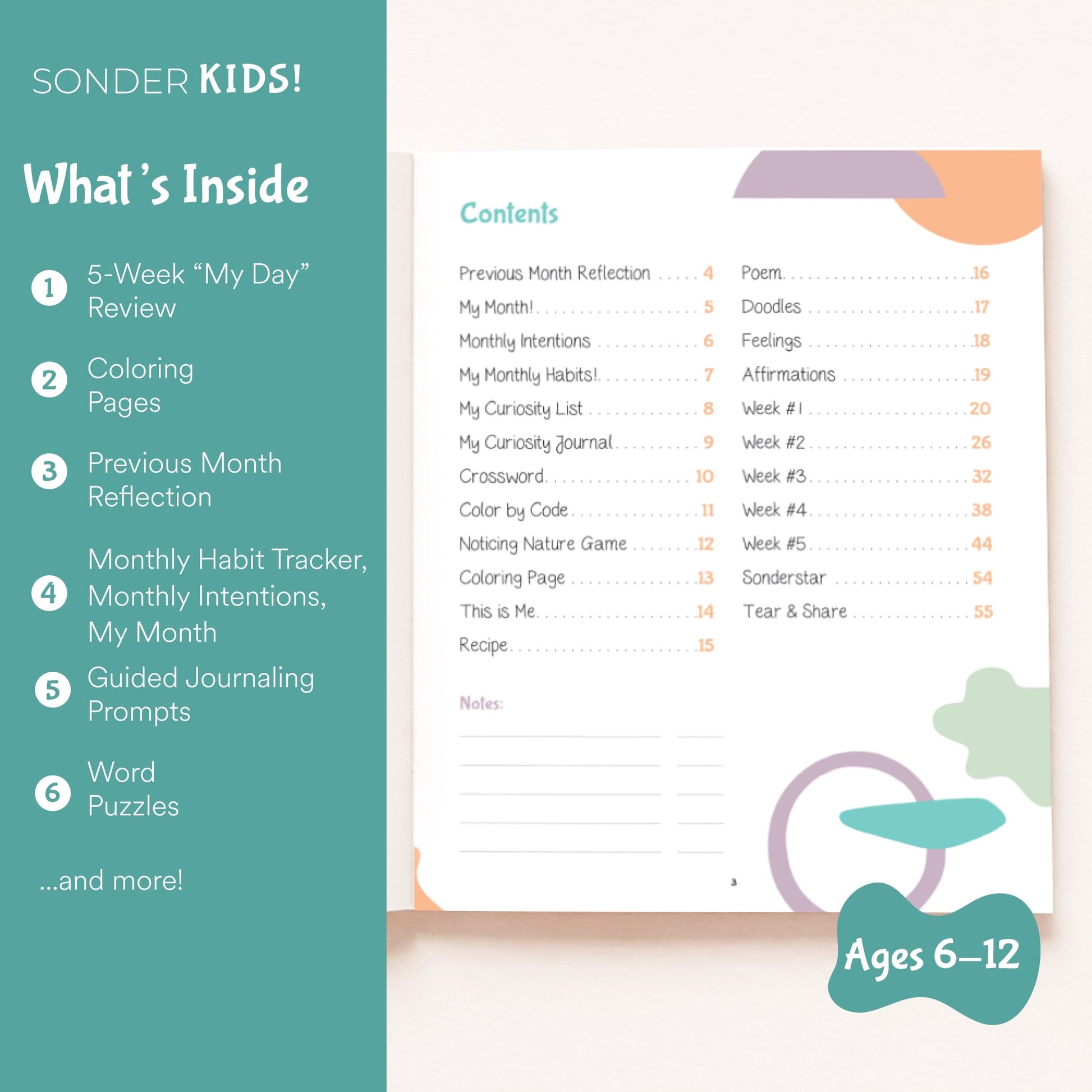 Silk + Sonder Sonder Kids Journal - Curiosity