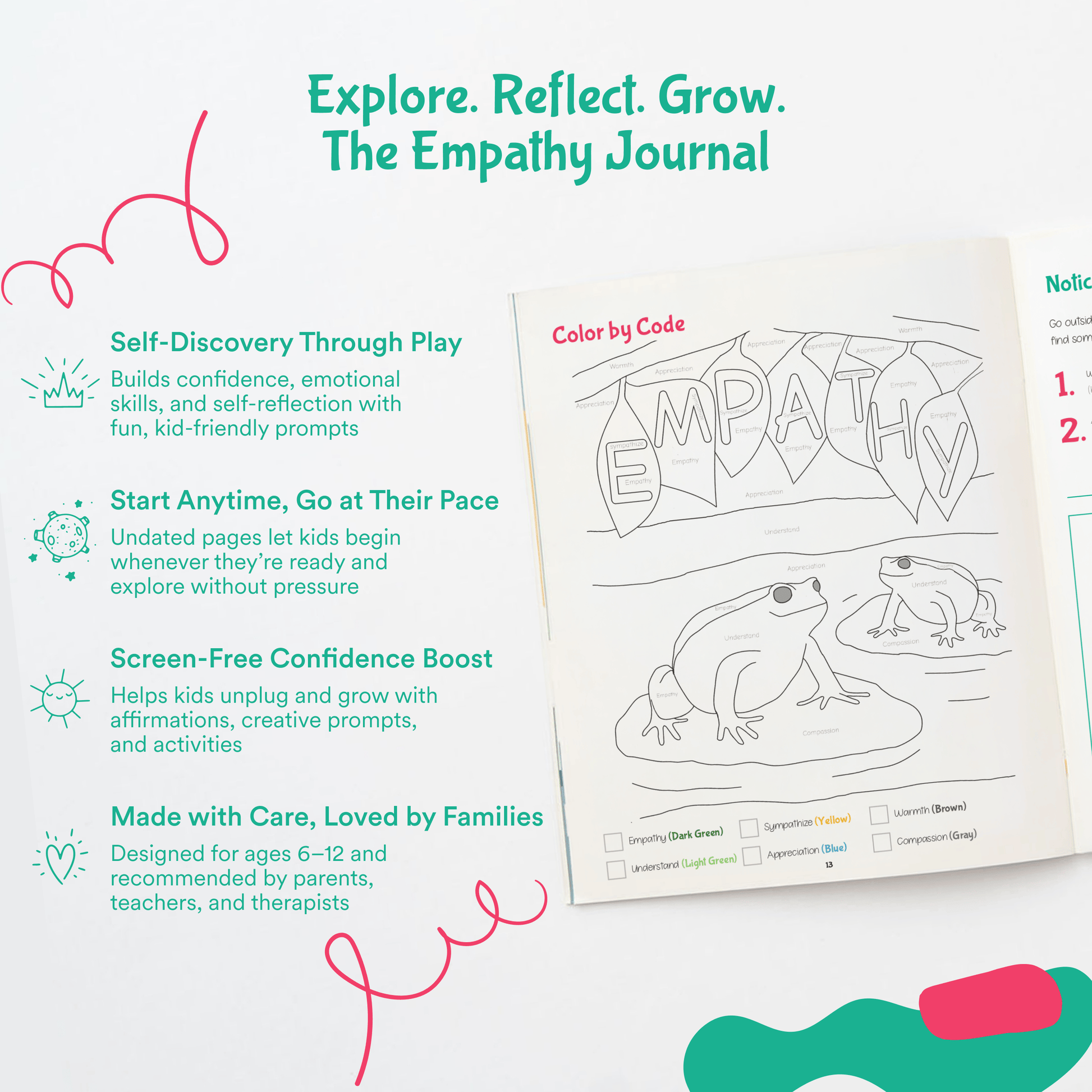 Silk + Sonder Sonder Kids Journal - Empathy