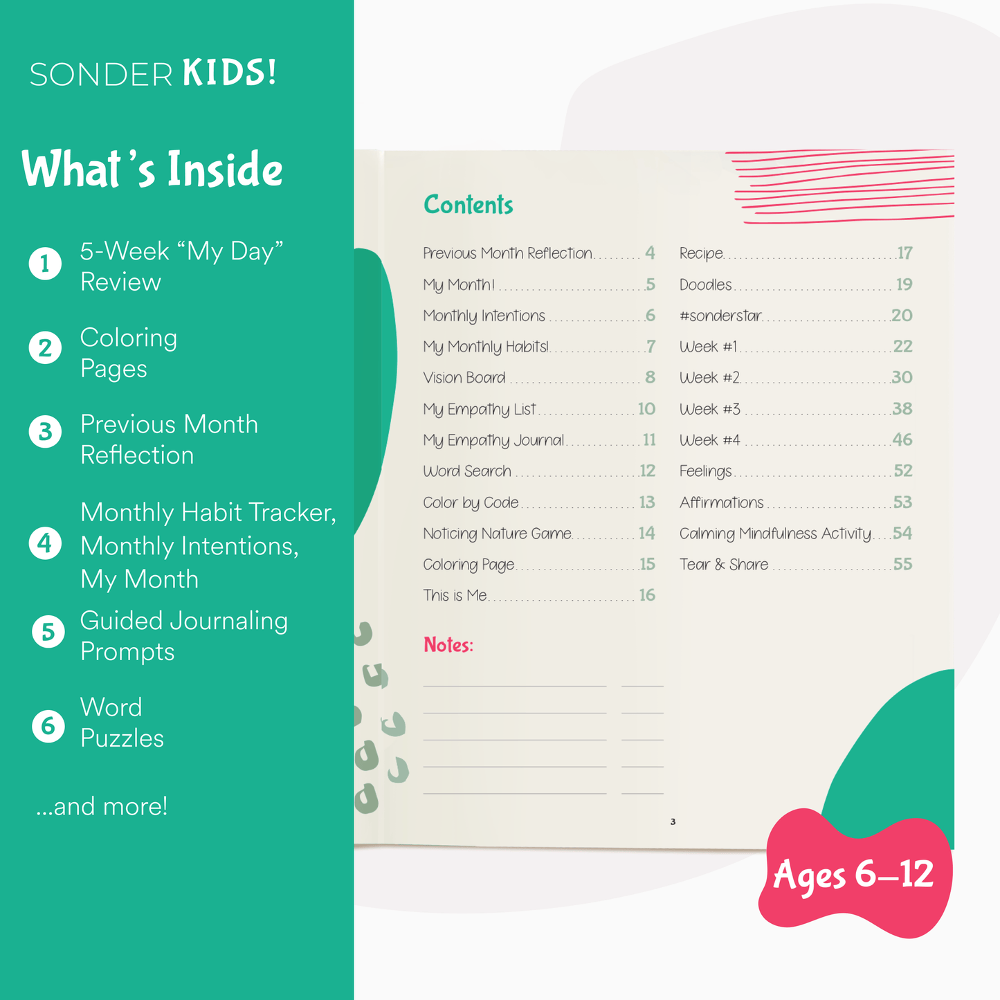 Silk + Sonder Sonder Kids Journal - Empathy