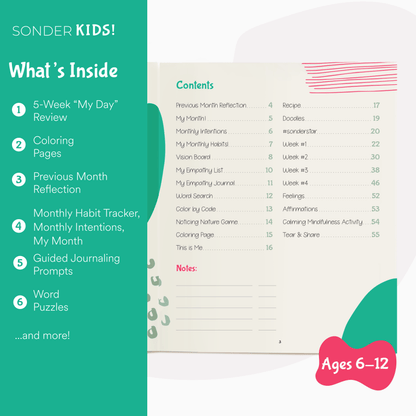 Silk + Sonder Sonder Kids Journal - Empathy