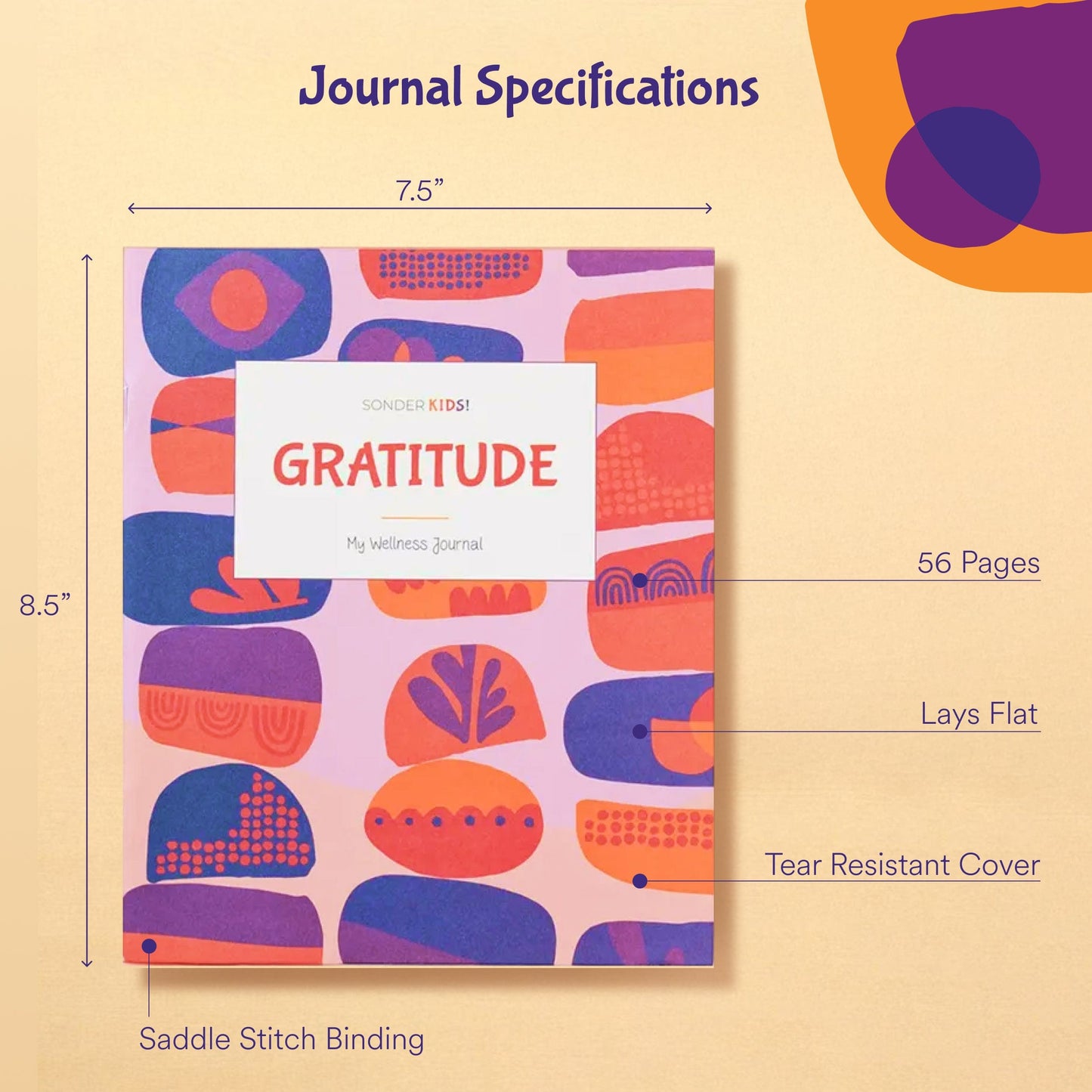 Silk + Sonder Sonder Kids Journal - Gratitude