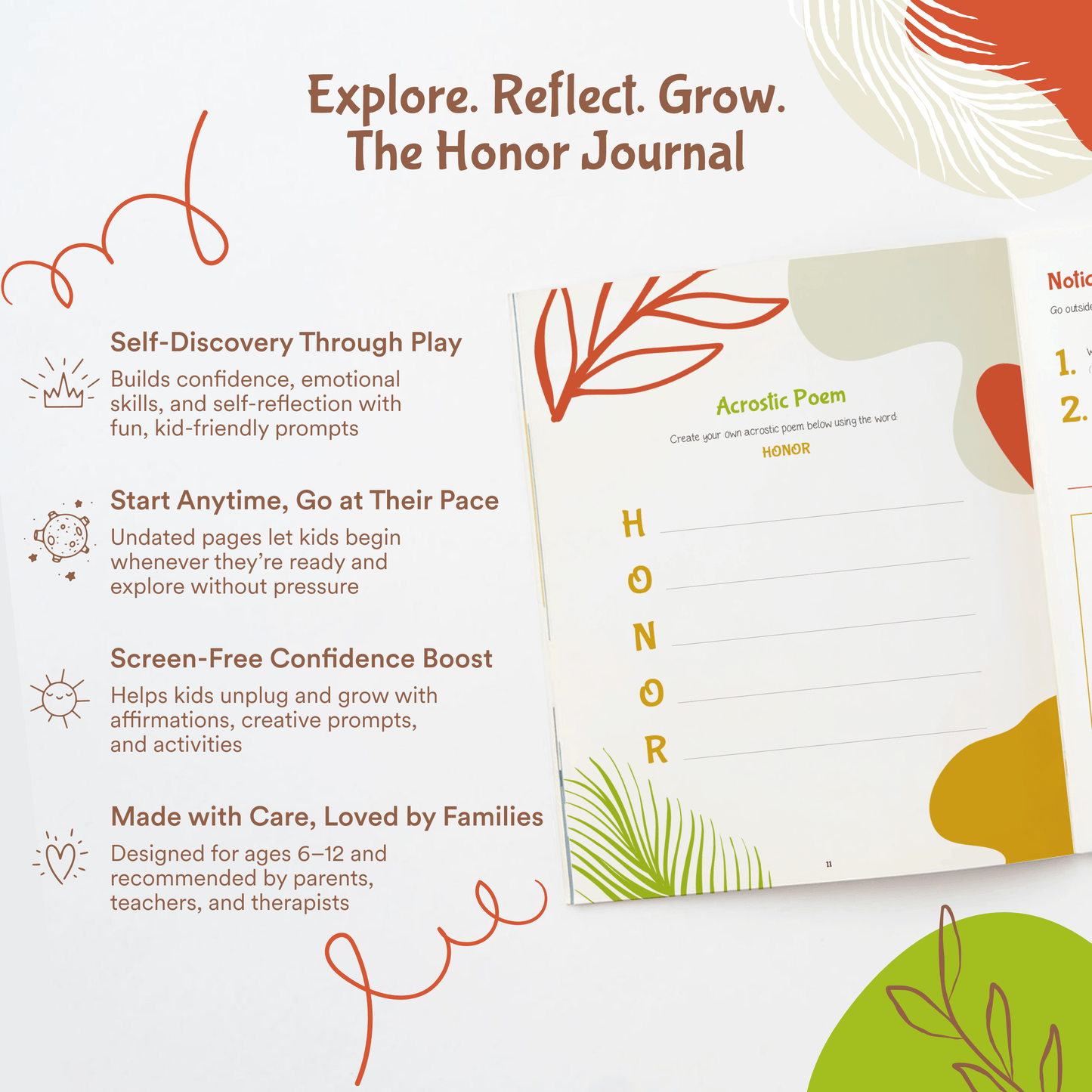 Silk + Sonder Sonder Kids Journal - Honor