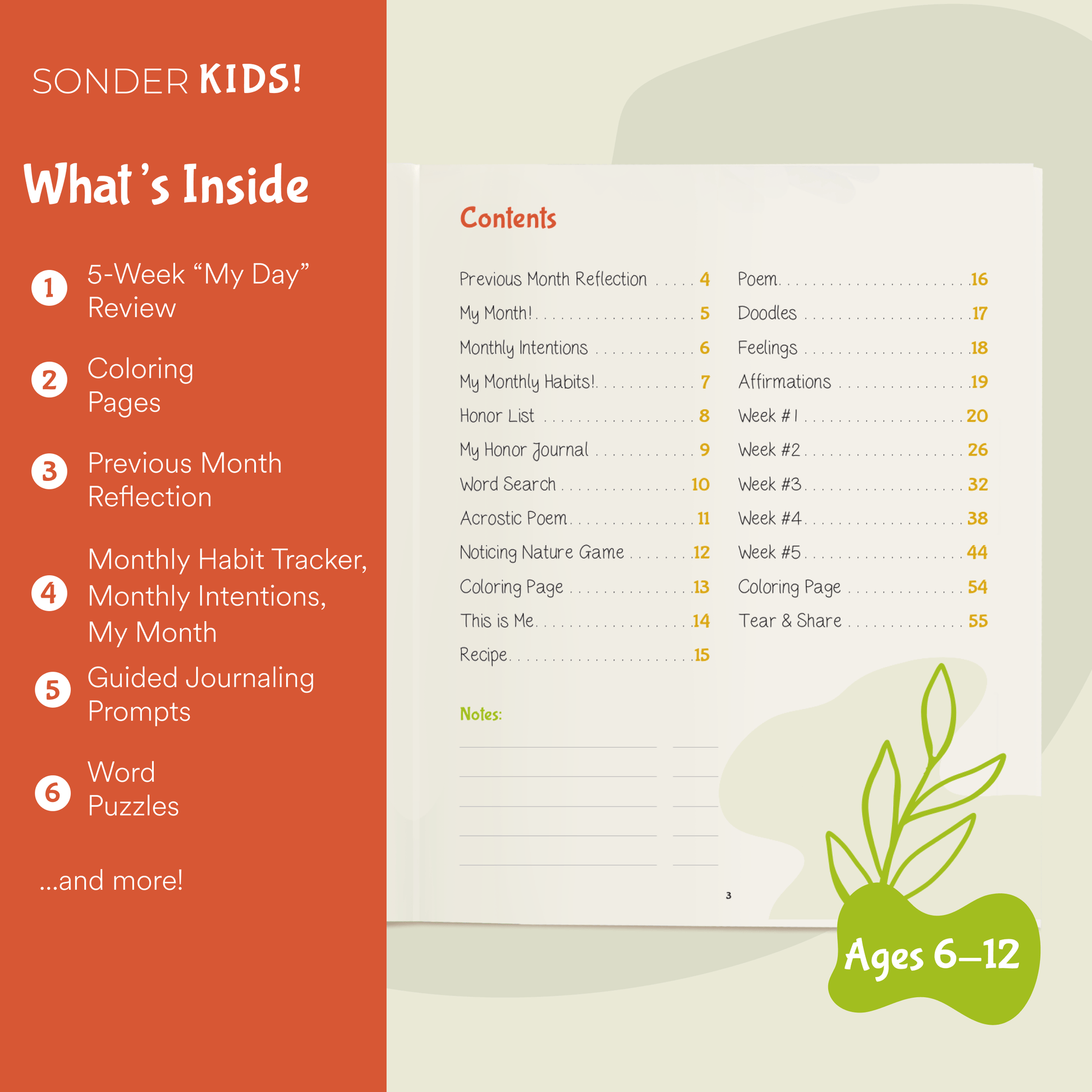 Silk + Sonder Sonder Kids Journal - Honor
