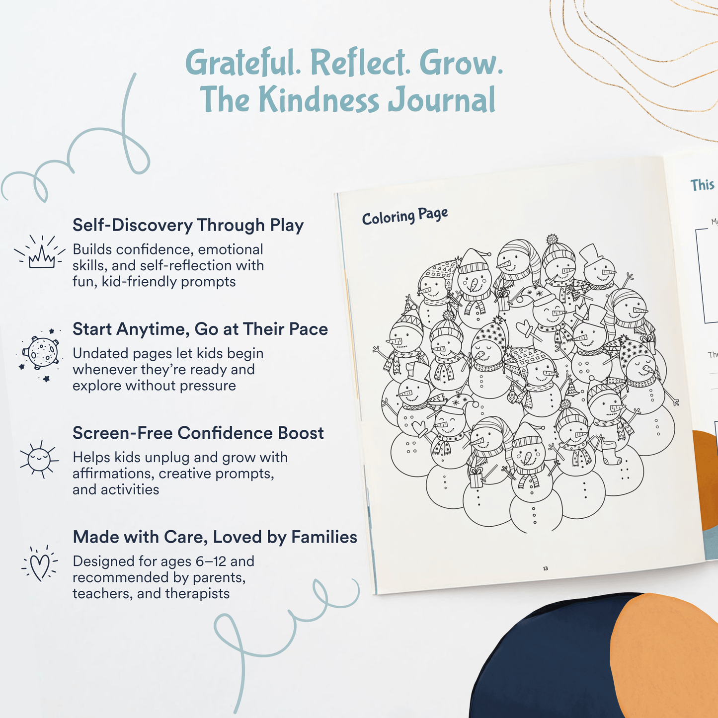 Silk + Sonder Sonder Kids Journal - Kindness