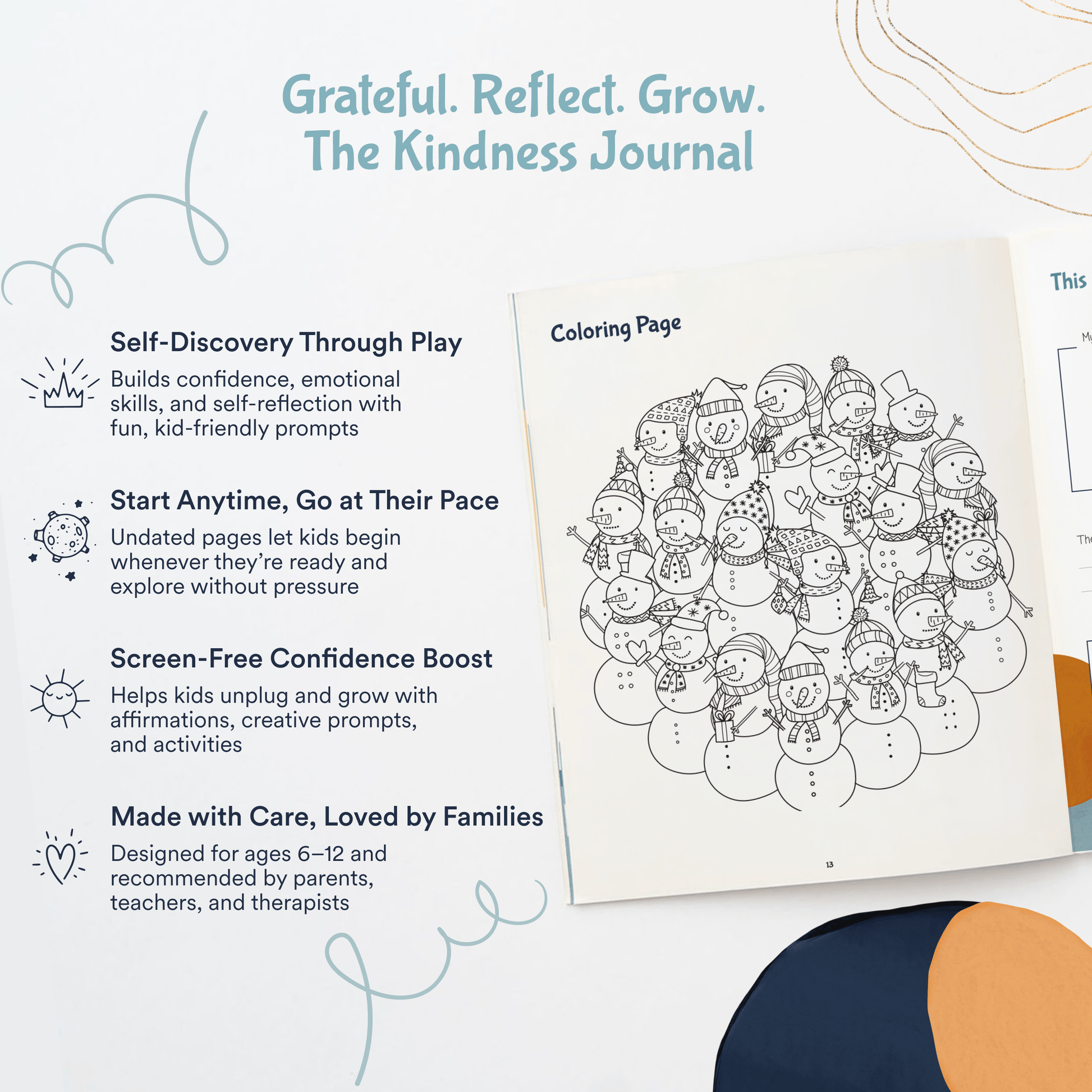 Silk + Sonder Sonder Kids Journal - Kindness