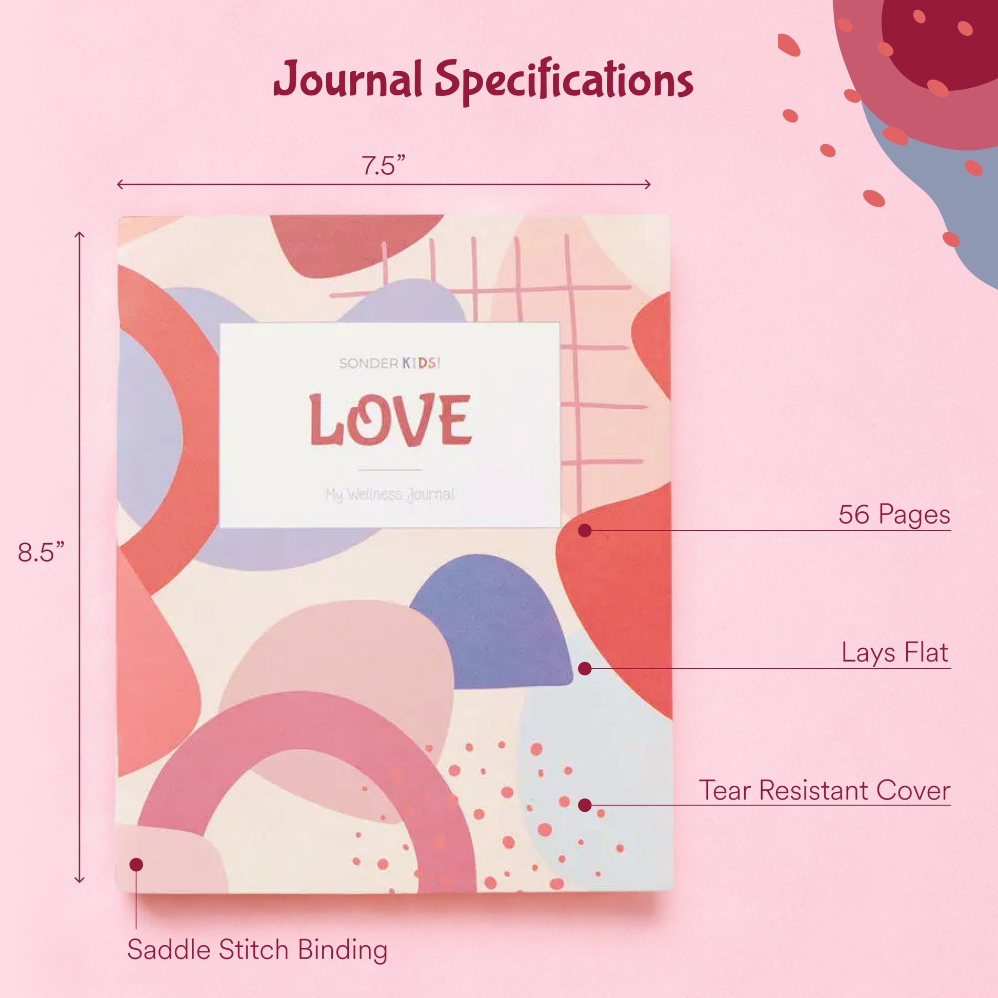 Silk + Sonder Sonder Kids Journal - Love