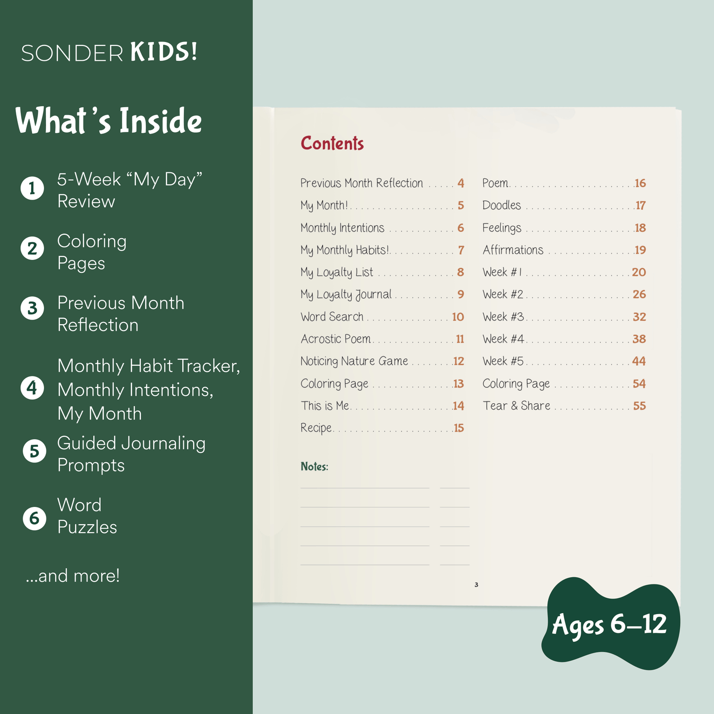 Silk + Sonder Sonder Kids Journal - Loyalty