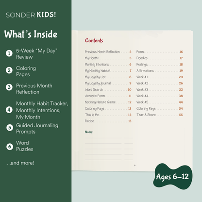 Silk + Sonder Sonder Kids Journal - Loyalty