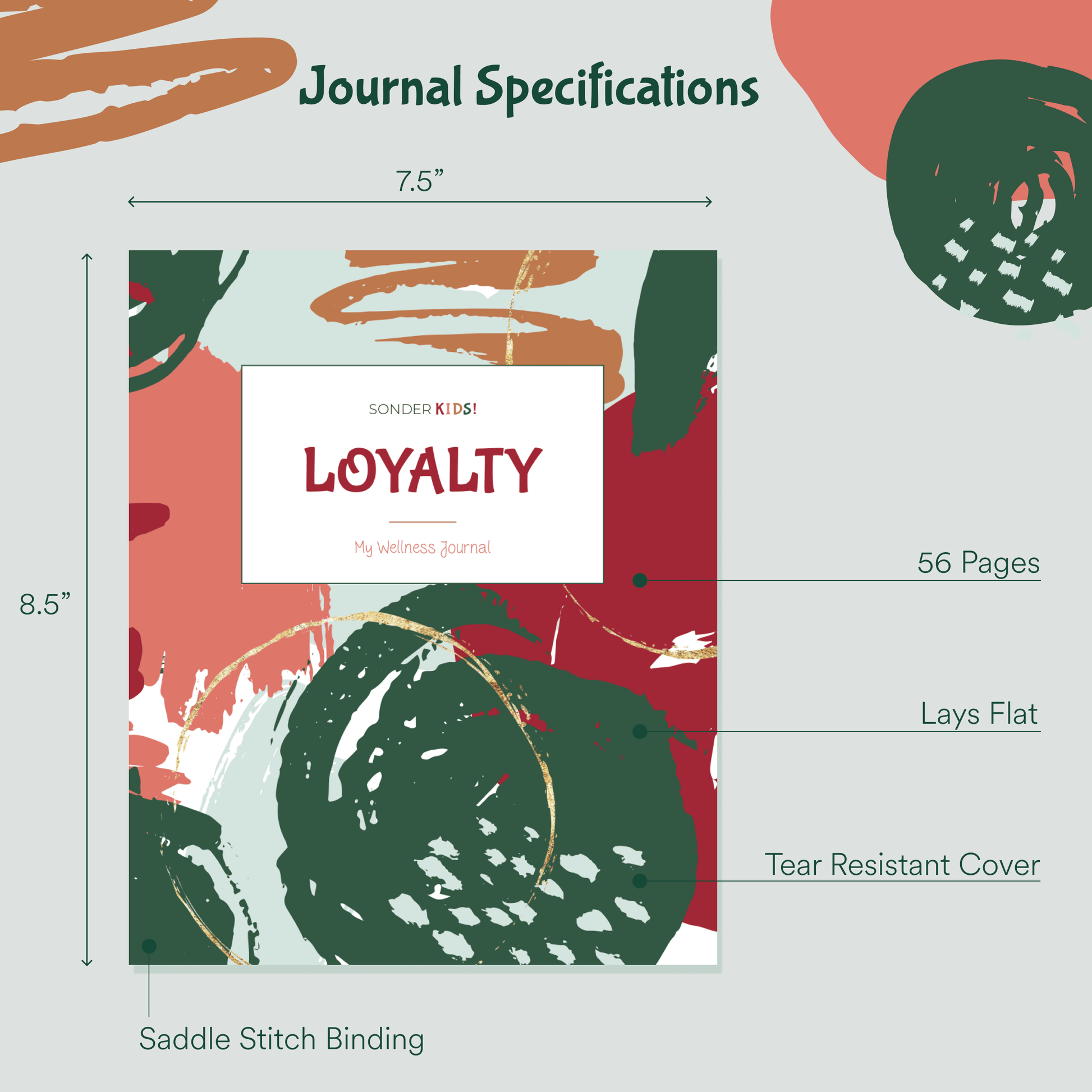 Silk + Sonder Sonder Kids Journal - Loyalty