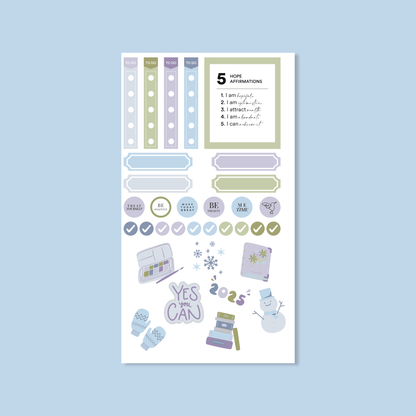 Silk + Sonder To-Do Optimism Stickers By The Sheet