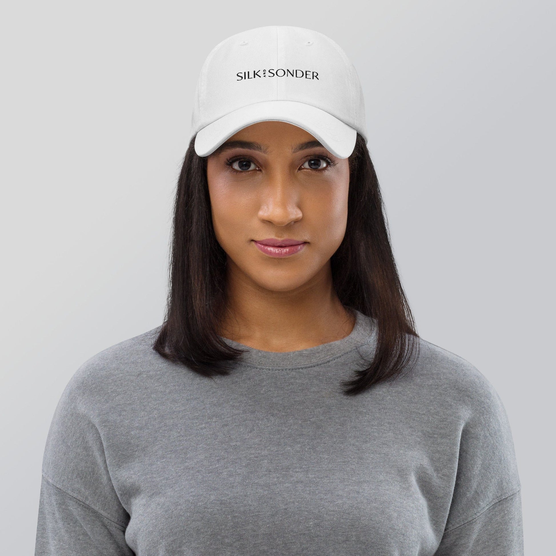 Silk + Sonder White Silk + Sonder Hat