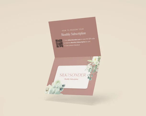 Silk + Sonder Monthly Gift Set: Life Workbook